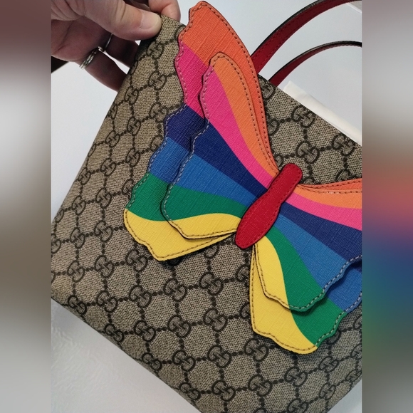 Gucci Guccissima Butterfly Tote - Picture 3 of 15